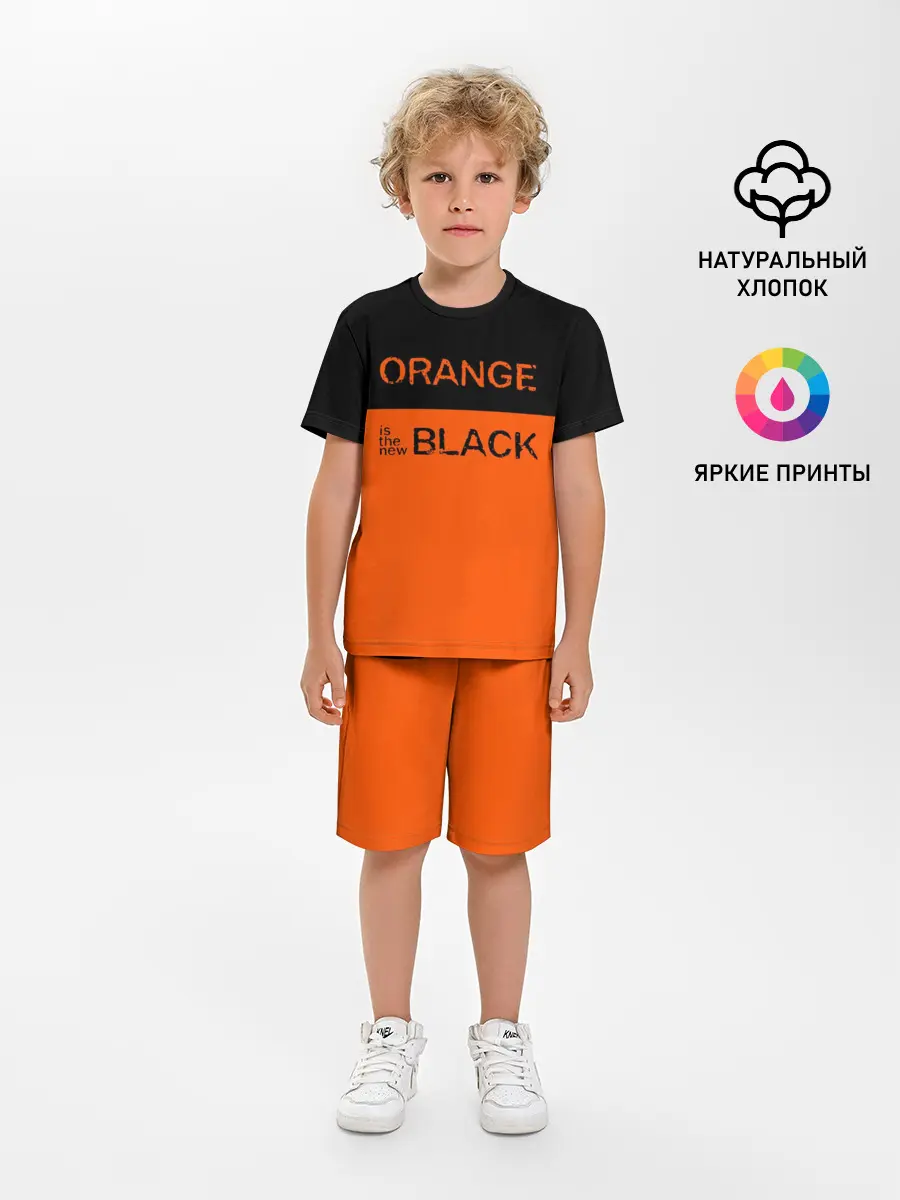 Детская пижама с шортами / Orange Is the New Black