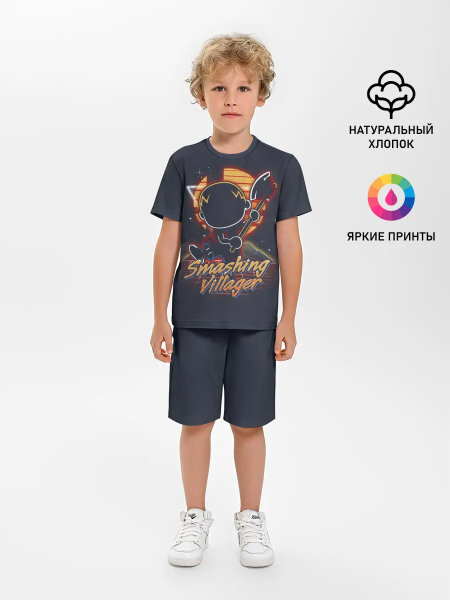 Детская пижама с шортами / Smashing Villager