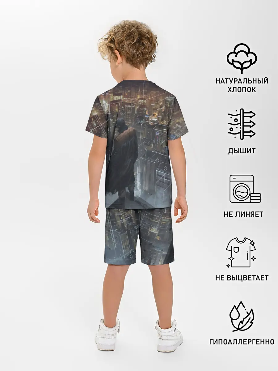 Детская пижама с шортами / Watch Dogs