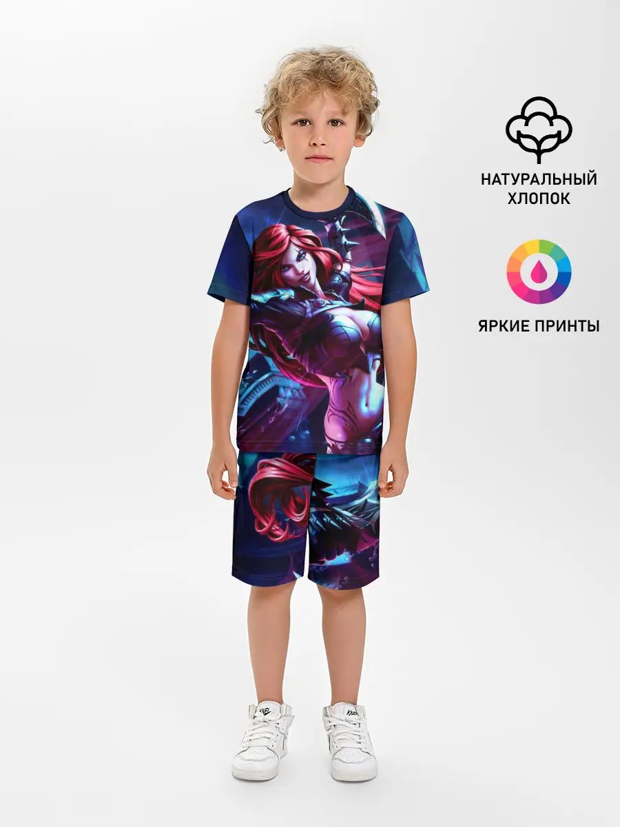 Детская пижама с шортами / Катарина League of legends