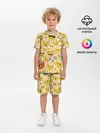 Детская пижама с шортами / Смайлы.