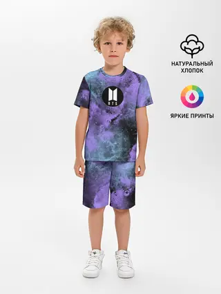 Детская пижама с шортами / BTS