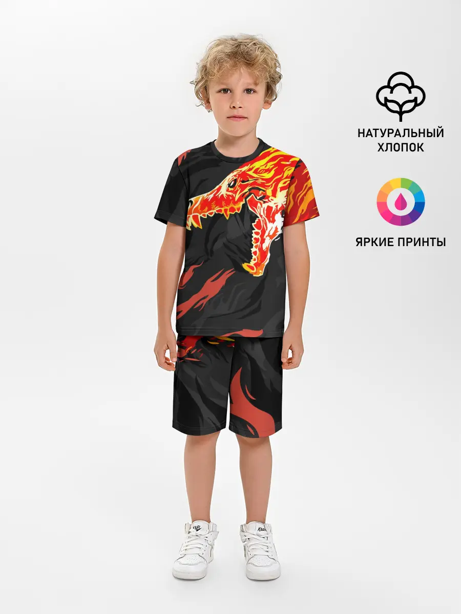 Детская пижама с шортами / CS:GO - Howl м4а4 | Вой