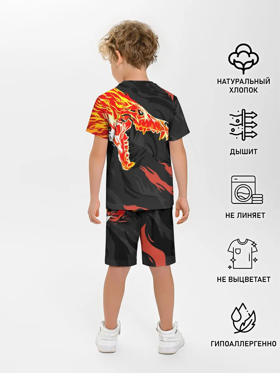 Детская пижама с шортами / CS:GO - Howl м4а4 | Вой