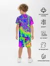 Детская пижама с шортами / NEON&ACID