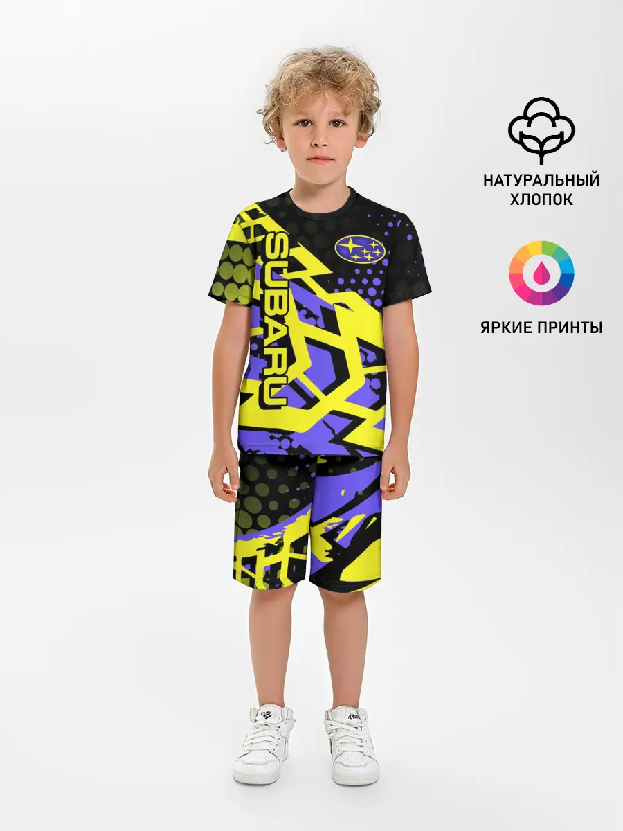 Детская пижама с шортами / Subaru