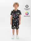 Детская пижама с шортами / NBA Pattern | НБА Паттерн
