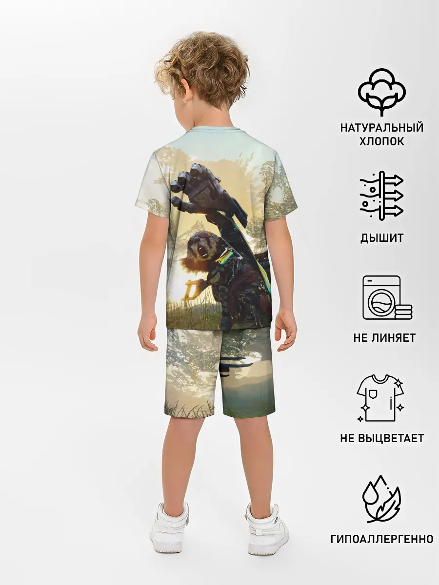 Детская пижама с шортами / Biomutant | Биомутант рука