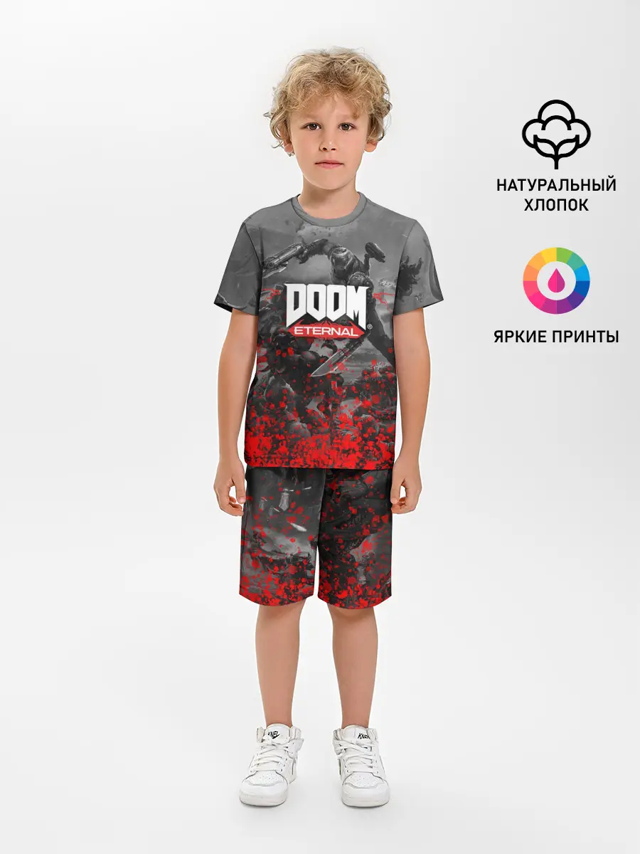 Детская пижама с шортами / DOOM