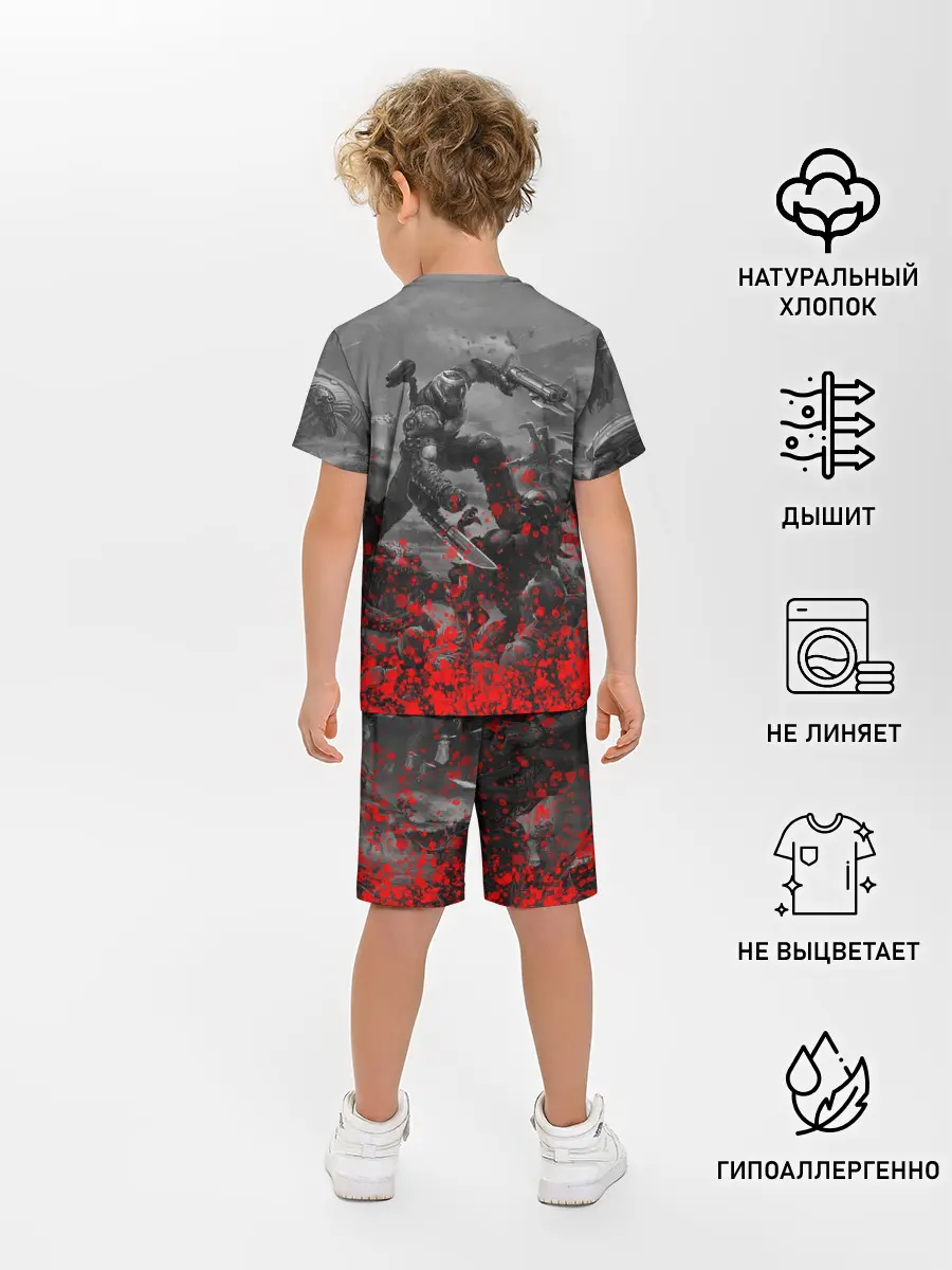 Детская пижама с шортами / DOOM