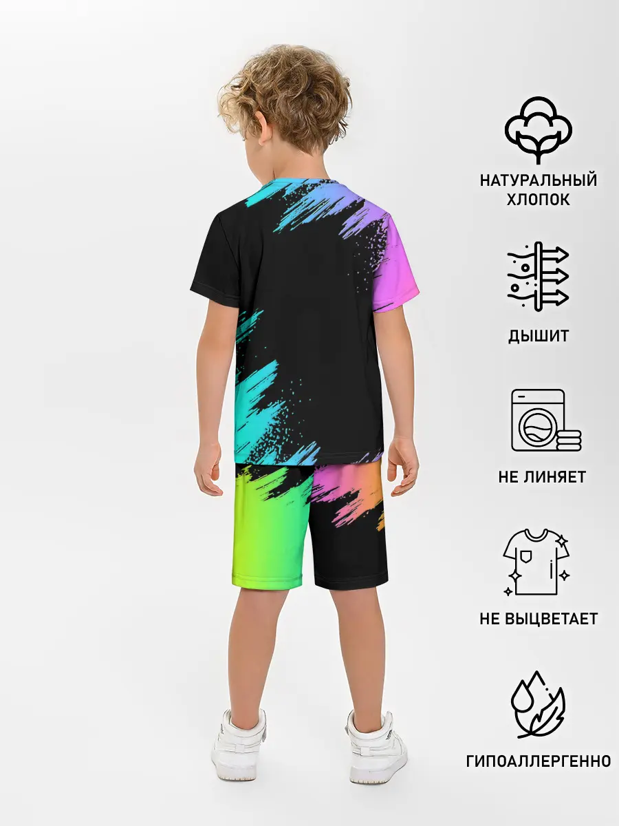 Детская пижама с шортами / Marshmello