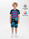 Детская пижама с шортами / Ора Муда синие черепа