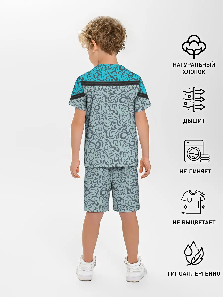Детская пижама с шортами / Снежный вихрь
