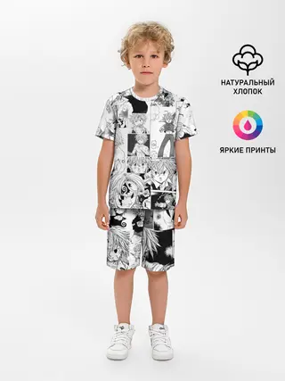 Детская пижама с шортами / Мелиодас