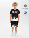 Детская пижама с шортами / AC DC