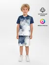 Детская пижама с шортами / Чернильные капли