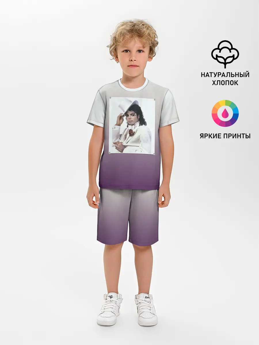 Детская пижама с шортами / Майкл Джексон навсегда