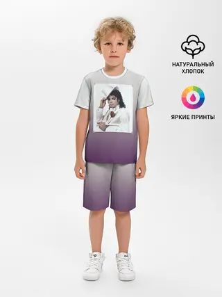 Детская пижама с шортами / Майкл Джексон навсегда