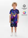 Детская пижама с шортами / Абстрактный Узор