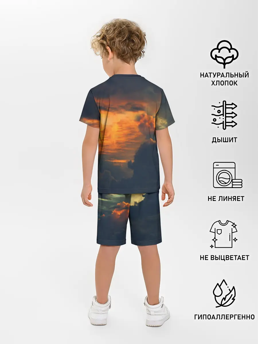 Детская пижама с шортами / 30 seconds to mars