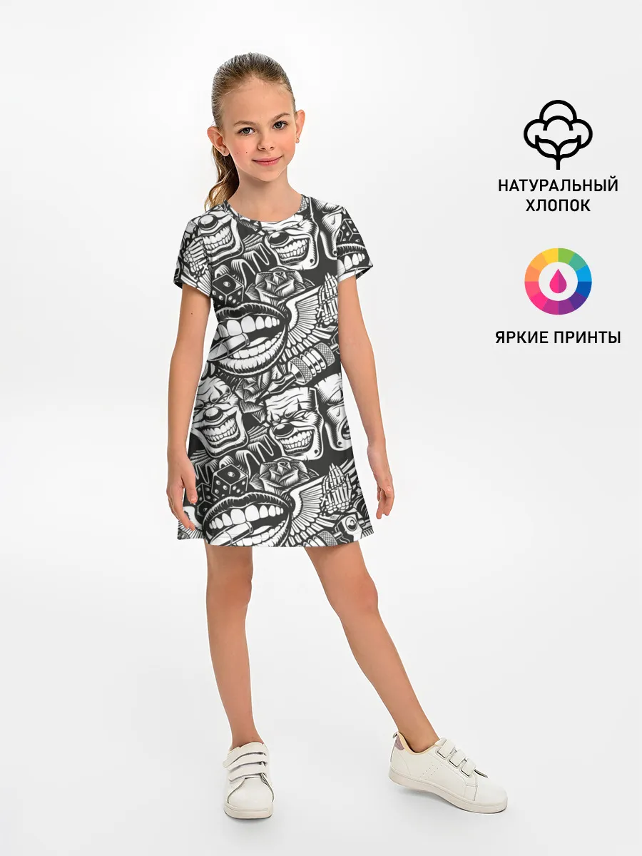 Детское платье / Тату ретро