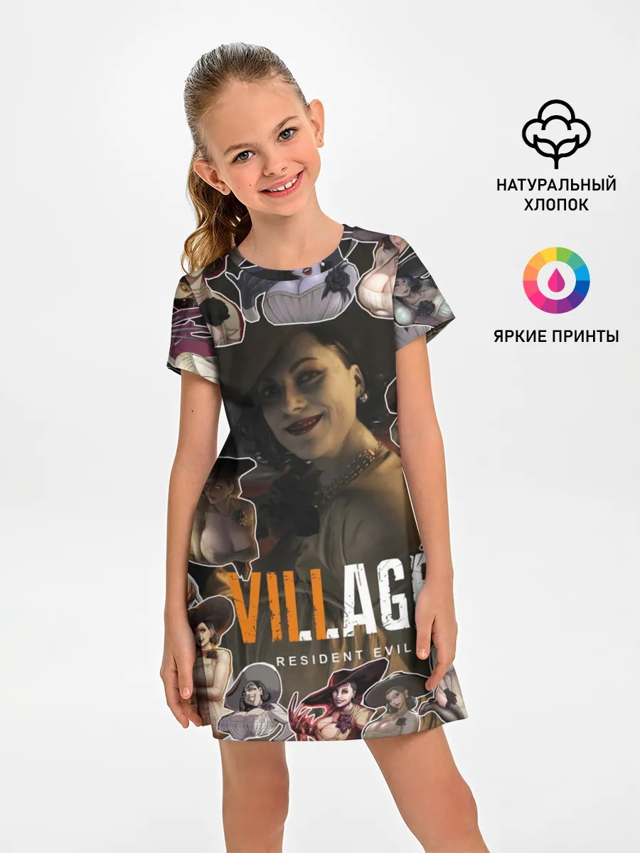 Детское платье / Dimitrescu stikers style