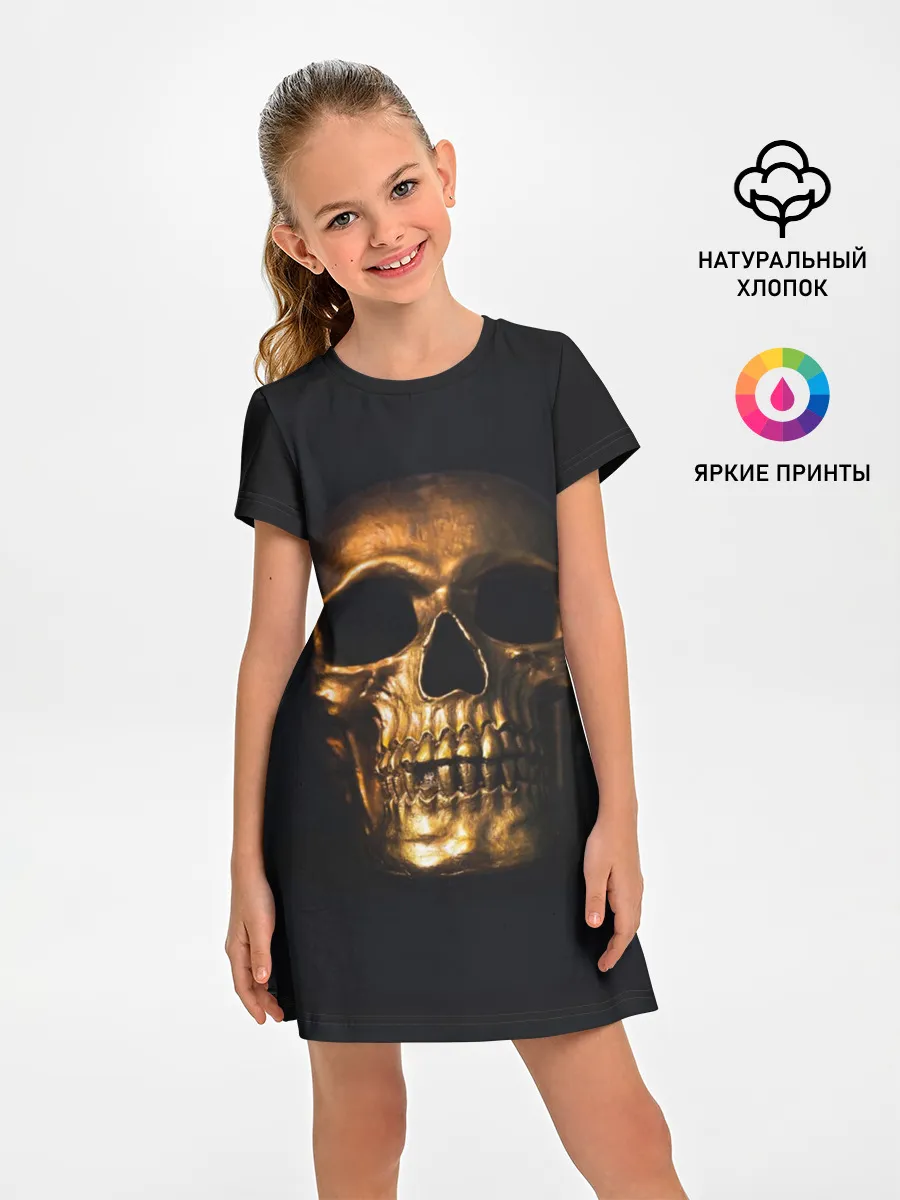 Детское платье / Golden Skull