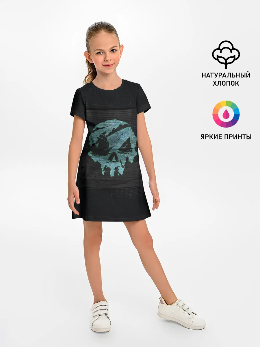 Детское платье / Skull of pirate