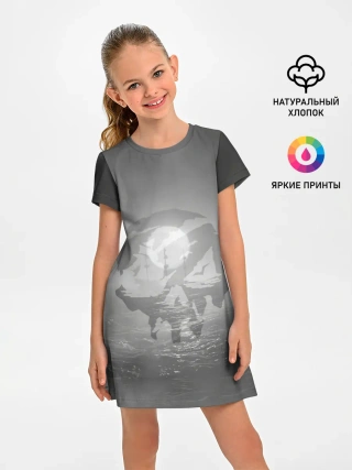 Детское платье / Пираты в море