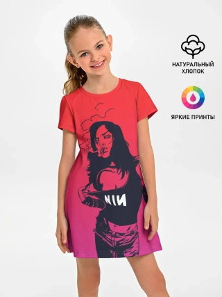 Детское платье / Фанатка NIN