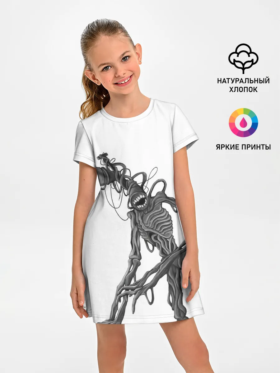 Детское платье / SIREN HEAD РИСУНОК