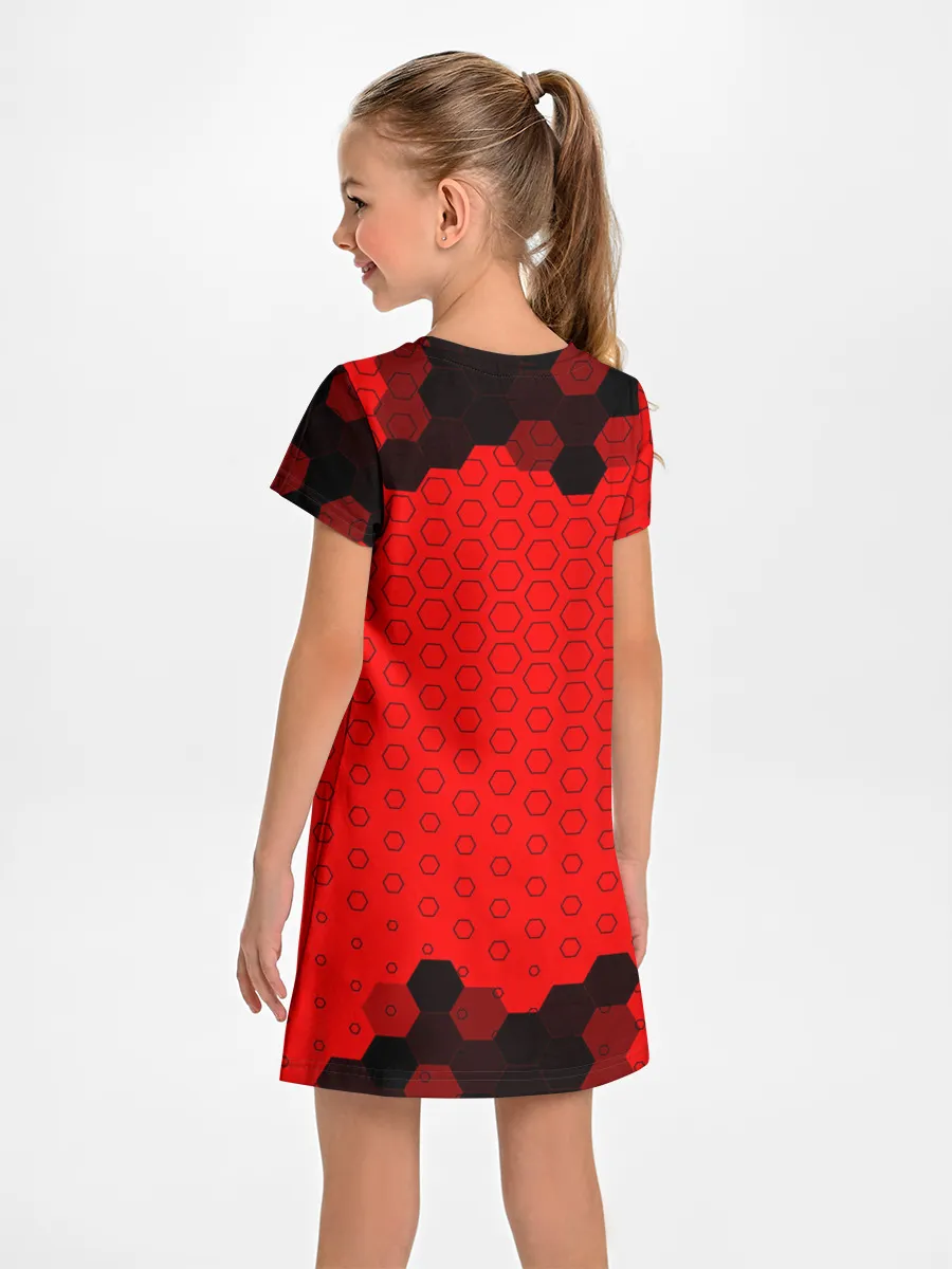 Детское платье / Deathloop - Череп - Соты