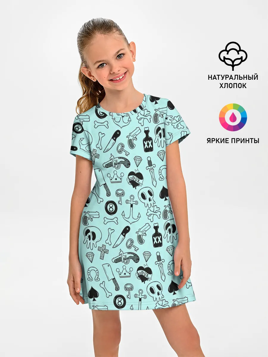 Детское платье / SkullS