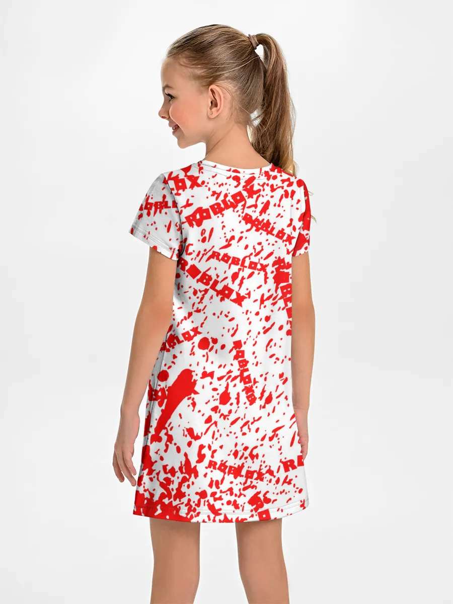 Детское платье / Roblox piggy/Свинка Пигги.