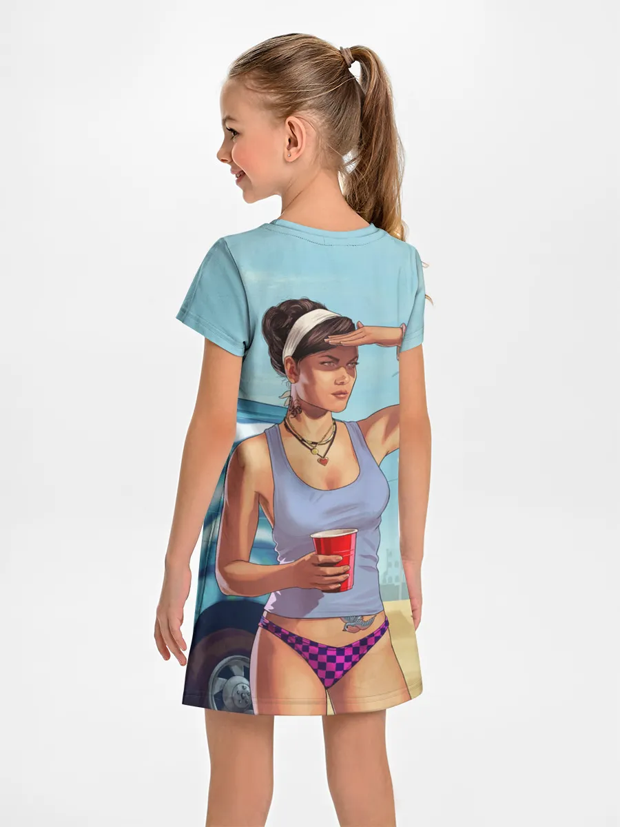 Детское платье / girl with coffee