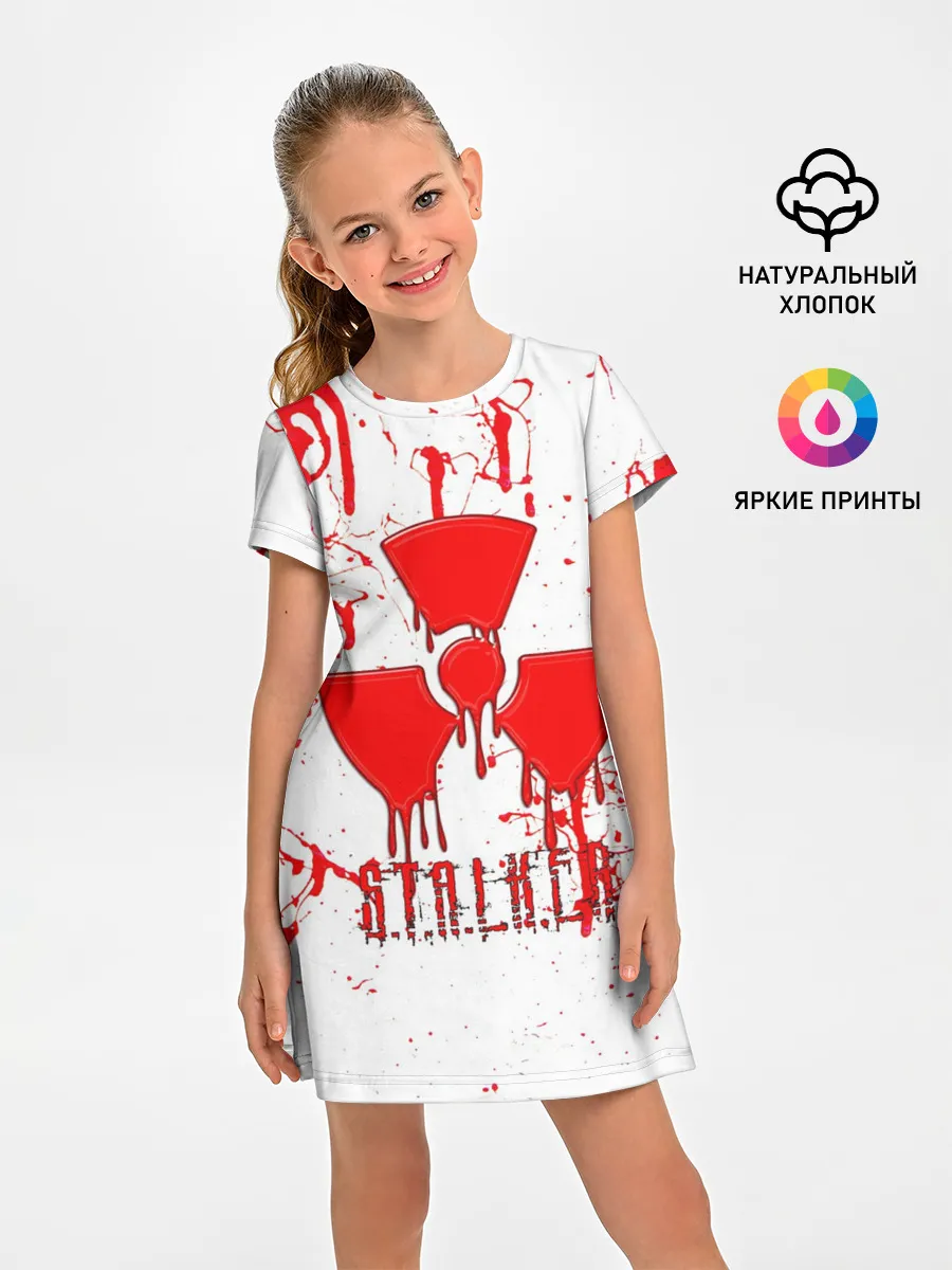 Детское платье / S.T.A.L.K.E.R. БРЫЗГИ КРОВИ