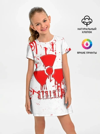 Детское платье / S.T.A.L.K.E.R. БРЫЗГИ КРОВИ