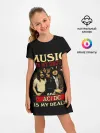 Детское платье / MUSYC IS MY DRUG and AC/DC IS MY DEALER