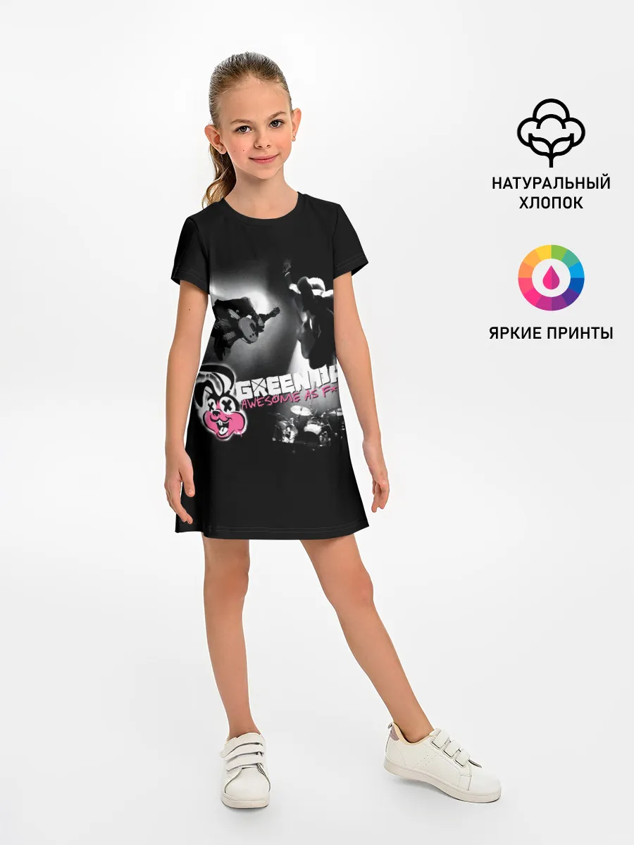 Детское платье / Awesome as Fuck - Green Day