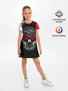 Детское платье / Red White Skull - Череп