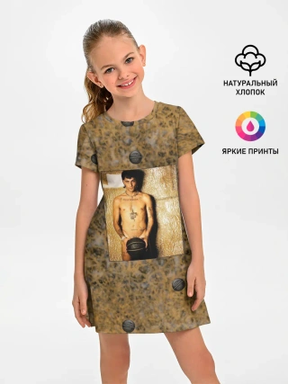 Детское платье / Damiano David. Фотосессия с мячом