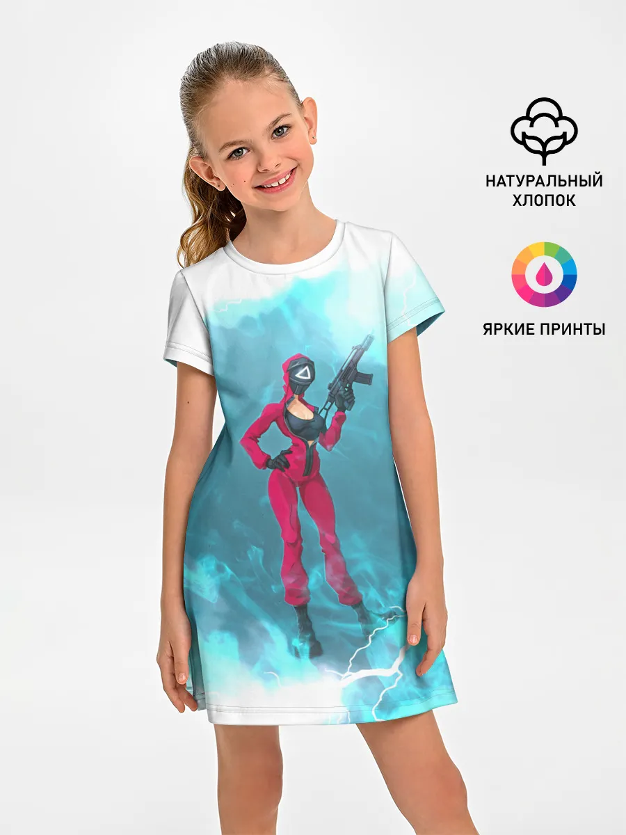 Детское платье / ОХРАНА НА ЧЕКУ | ТРЕУГОЛЬНИК