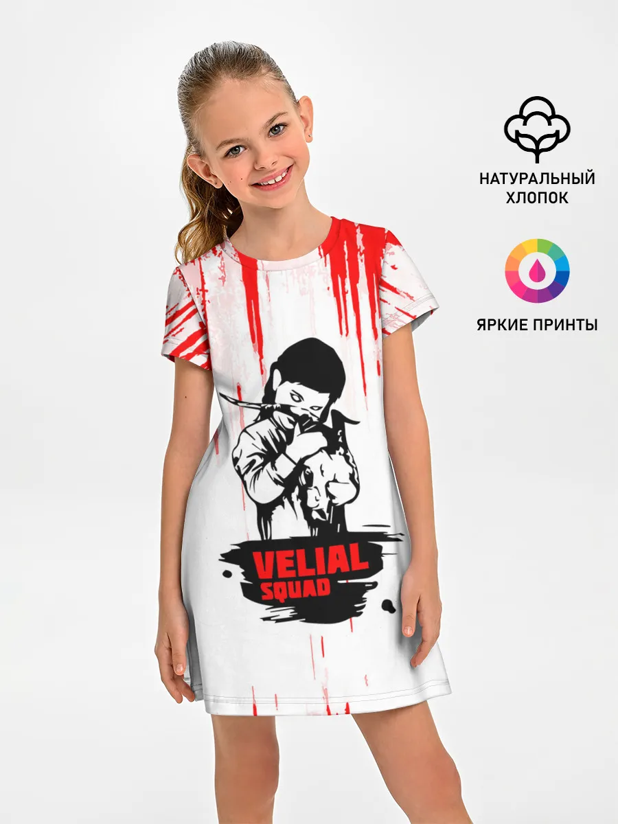 Детское платье / velial squad девочка дьявол