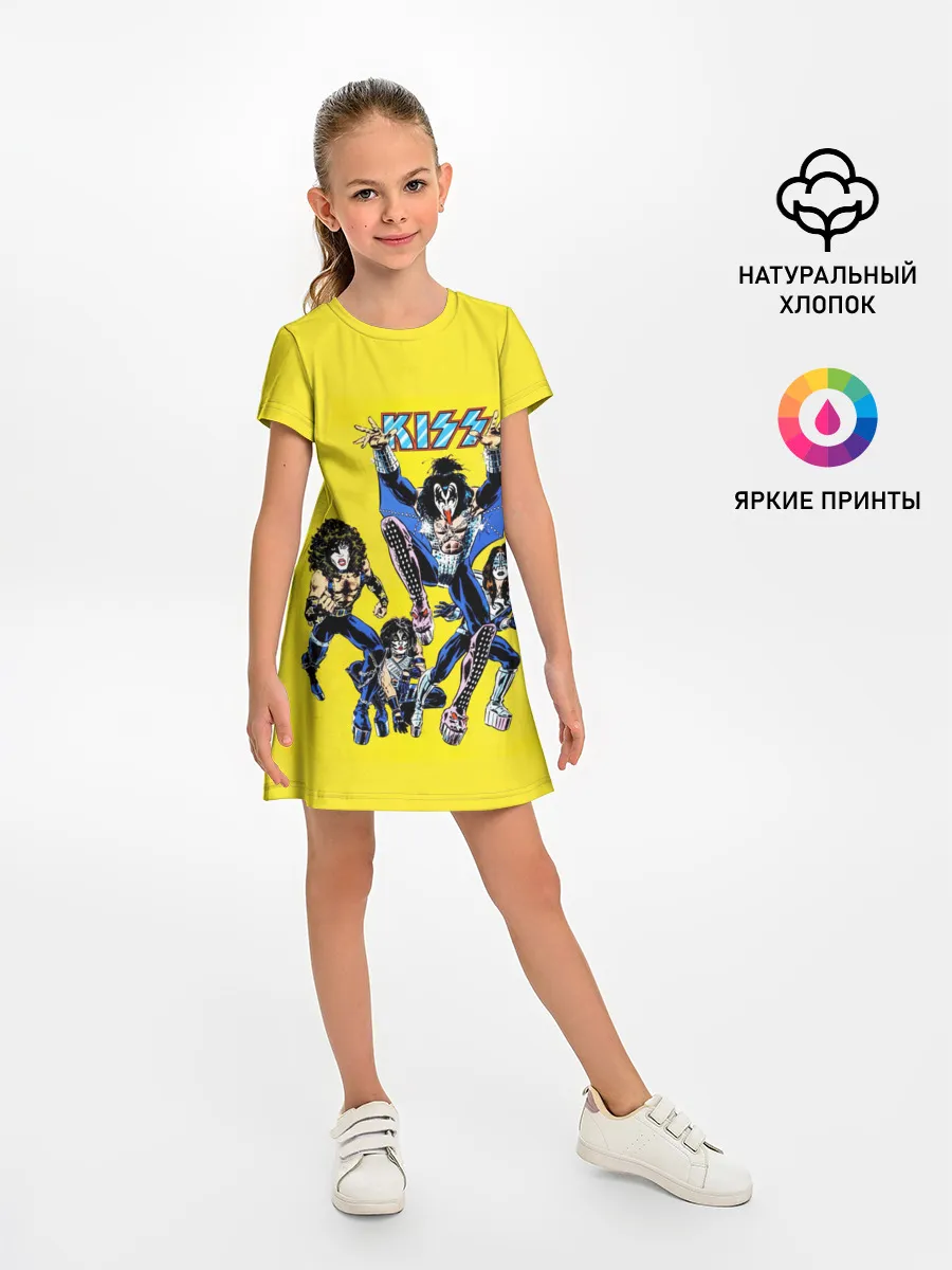 Детское платье / Комикс Кисс