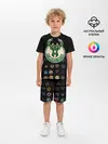 Детская пижама с шортами / Milwaukee Bucks