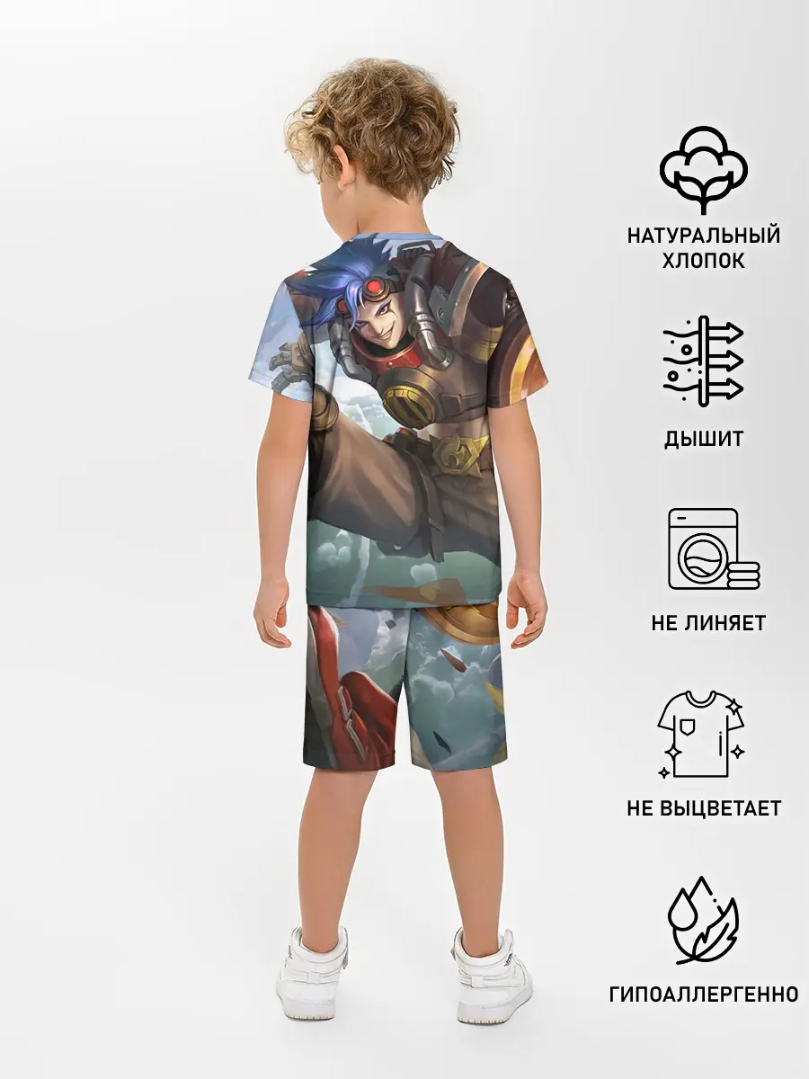 Детская пижама с шортами / nobile legends