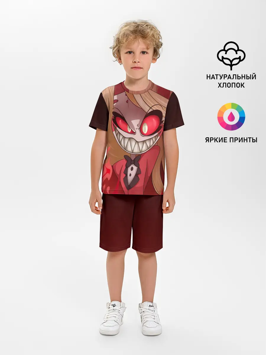 Детская пижама с шортами / Hazbin Hotel