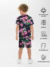 Детская пижама с шортами / Розы