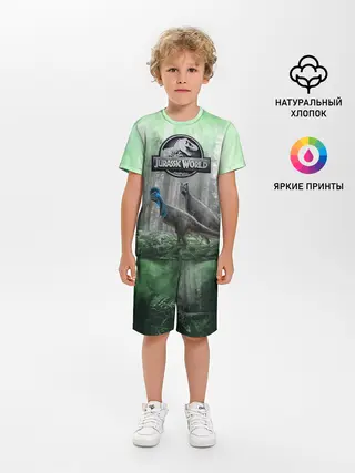 Детская пижама с шортами / Jurassic World | Мир Юрского периода