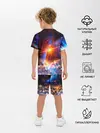 Детская пижама с шортами / geometry light